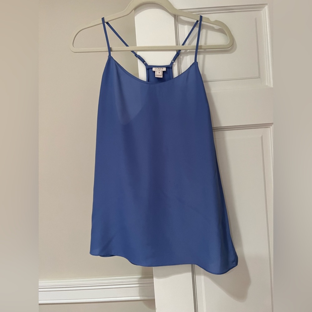 J.crew blue camisole in size 4